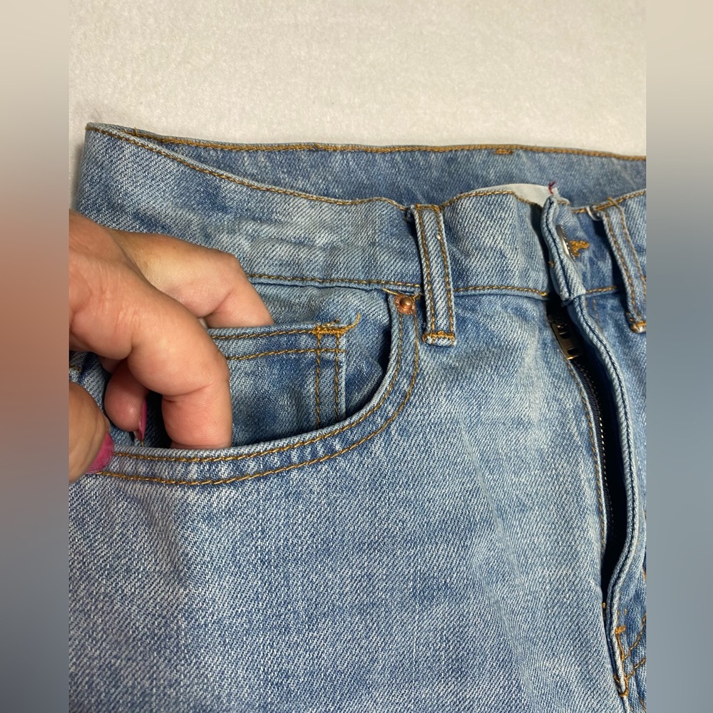 BDG Women's High Rise Distressed Blue Jeans - Picture 3 of 11